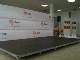 Palco Convention ENEL