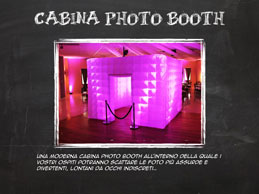 Cabina Photo Booth luminosa