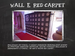 Wall - Back Drop - Red Carpet